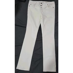 Allsaints Spitalfields white pipe skinny Jeans Size 30 Women's NEW #1